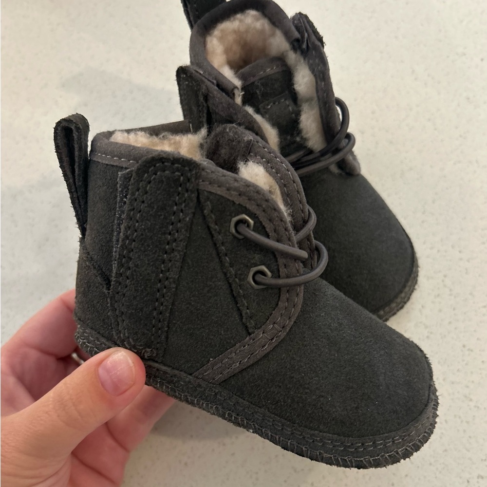 Cozy grey Kids Ugg boots